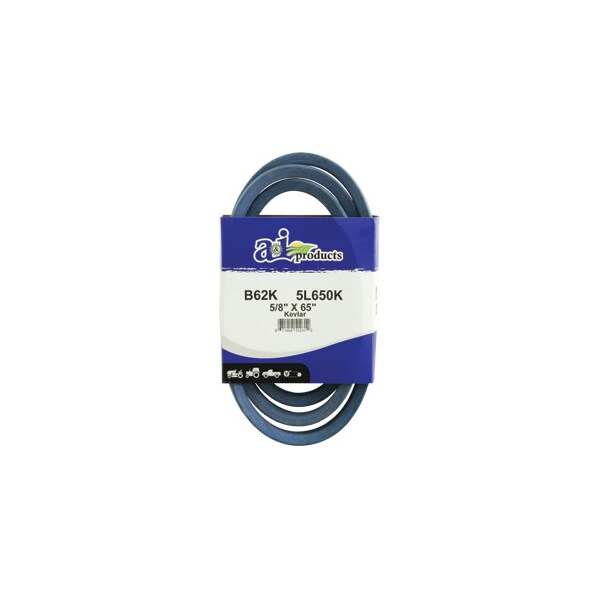 Aramid Blue V-Belt (5/8 X 65 ) 9.5 X5 X1.5